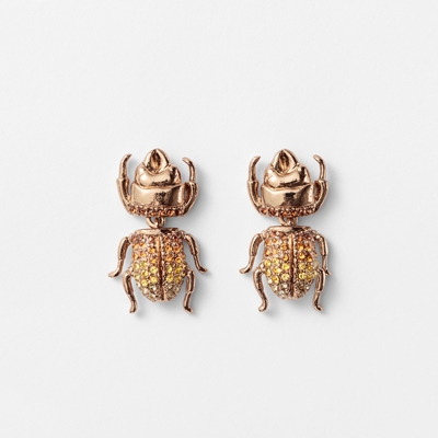 Earrings Beetle - Svenskt Tenn Online - Gold