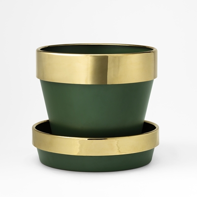 Pot with Brass rim - Svenskt Tenn Online - Josef Frank