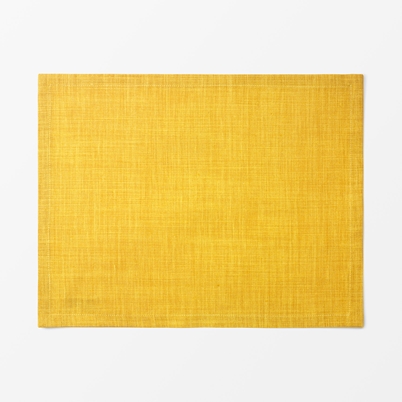 Placemat Textile Svenskt Tenn Lin - Yellow | Svenskt Tenn