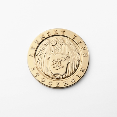 Gift Coin Gold - Svenskt Tenn Online - Gold plated Pewter, Round, Svenskt Tenn