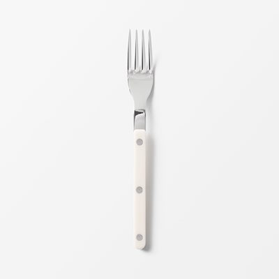 Cutlery Bistro - Svenskt Tenn Online - Height 21,5 cm, Stainless Steel, Dinner Fork, White, Sabre