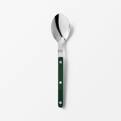 Cutlery Bistro - Svenskt Tenn Online - Height 21,5 cm, Spoon, Green, Sabre