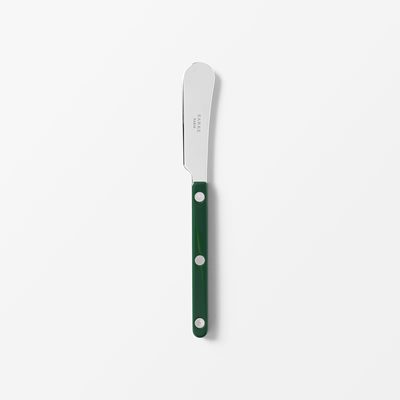 Cutlery Bistro - Svenskt Tenn Online - Height 14 cm, Stainless Steel, Butter Knife, Green, Sabre