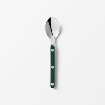 Cutlery Bistro - Svenskt Tenn Online - Height 16 cm, Stainless Steel, Tea Spoon, Green, Sabre