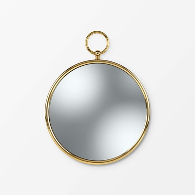 Mirror Fornasetti Convex - Svenskt Tenn Online - Diameter 30 cm, Fornasetti