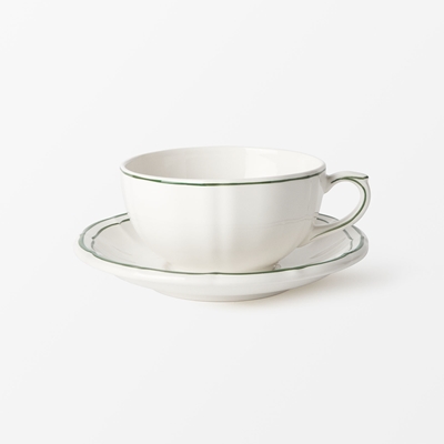 Breakfast Cup with Plate Filet - Svenskt Tenn Online - Gien