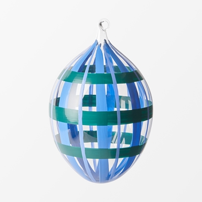 Handpainted Glass Egg - Height 10 cm | Svenskt Tenn