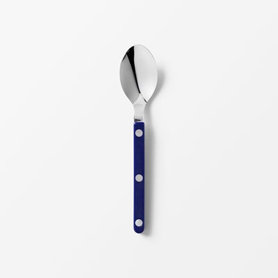Cutlery Bistro - Svenskt Tenn Online - Height 16 cm, Stainless Steel, Tea Spoon, Blue, Sabre
