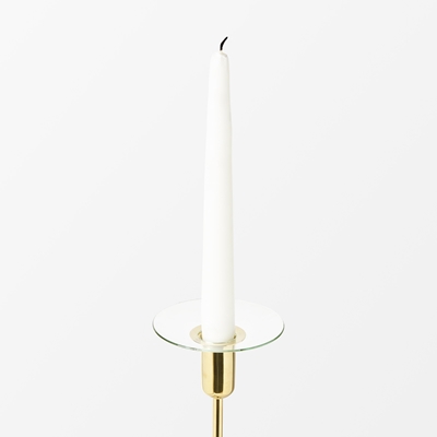 Candle Ring Glass - Svenskt Tenn Online - Diameter 6,5 cm, Clear, Nybro Crystal
