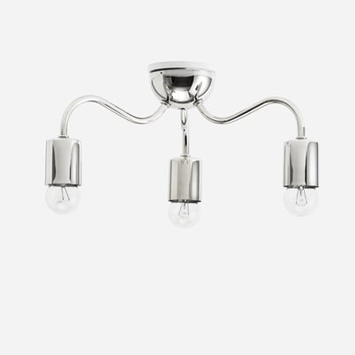Ceiling Lamp 2353 - nickel-plated brass | Svenskt Tenn
