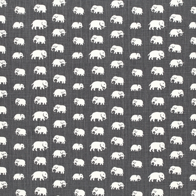 Svenskt Tenn Textil Elefant Grå