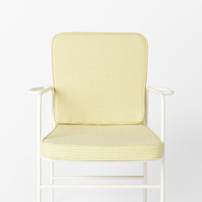 Chair pad  591 Pierre Frey Arles Calisson Ruti - Svenskt Tenn Online - 47x93x50x5 cm, Cold foam, Josef Frank/Pierre Frey