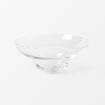 Bowl Sirkka - Svenskt Tenn Online - Diameter 30 cm Height 12 cm, Glass, Clear, Mimmi Blomqvist