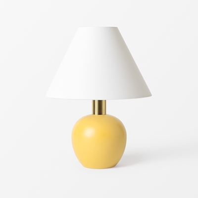 Table lamp 2575 - Svenskt Tenn Online - Wood & Brass, Yellow, Josef Frank