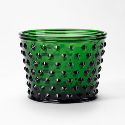 Pot Hortus - Svenskt Tenn Online - Ø22 cm Height 16 cm, Glass, Green, Josef Frank